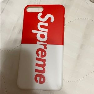 Supreme iPhone 7+ case